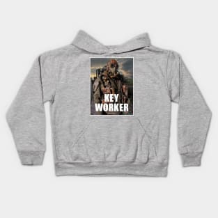 SALVAGED Ware - KEY WORKER Kids Hoodie